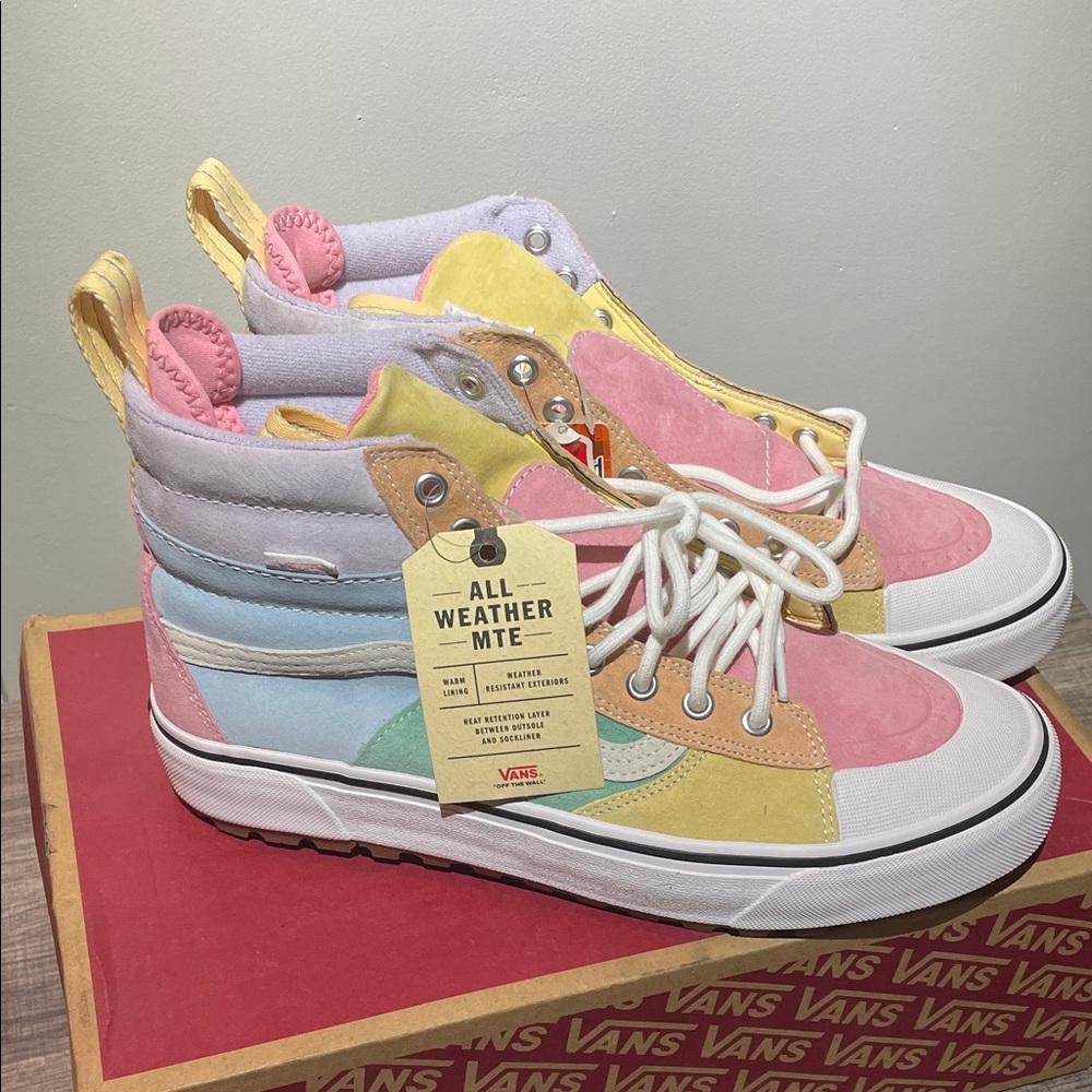 Vans Pastel High-Top Sneakers